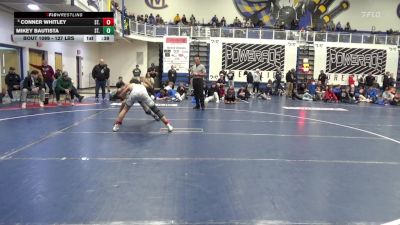 127 lbs Consy 8 - Conner Whitley, St. Edward-OH vs Mikey Bautista, St. Joseph Regional-NJ