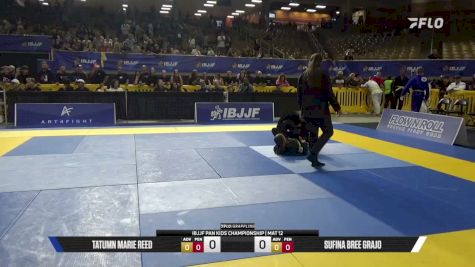 Tatumn Marie Reed vs Sufina Bree Grajo 2026 Pan Kids Jiu-Jitsu IBJJF Championship