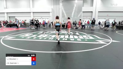 120 lbs 1/4 Final - Jackson Stocker, Sc vs Ryan Dietrick, Tn