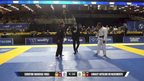 Lindacy Artulino Do Nascimento vs Christine Marishol Vogel 2026 Pan Jiu Jitsu IBJJF Championship