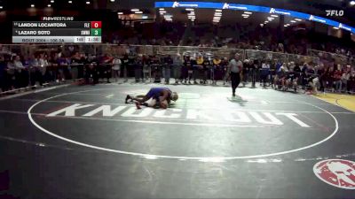 106 3A Champ. Round 1 - Landon Locantora, Fletcher vs Lazaro Soto, Southwest Miami