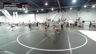 54 lbs Consi Of 8 #2 - Conor Yoshimura, California Grapplers vs Fernando Alvarado, Southwest Stallions WC