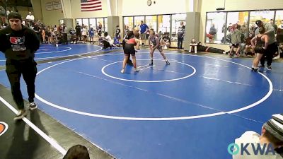 110 lbs Consolation - Teddy Galligher, Barnsdall Youth Wrestling vs Brayden Mangum, Springdale Youth Wrestling Club