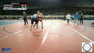 Round Of 32 - Sutton Zielny, Westmoore Wresting vs Mason Stout, Lone Grove