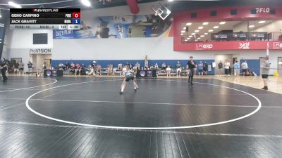 100 lbs Geno Carpino, Pennsylvania Red vs Jack Gravitt, Missouri Blue