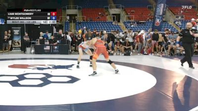 132 lbs Champ. Rd Of 128 - Liam Montgomery, OH vs Wylee Willson, WY
