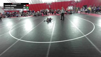 10U Boys - 59 lbs Cons. Semis - Colton Carl, Westby Wrestling Club vs Easton Werner, Askren Wrestling Academy