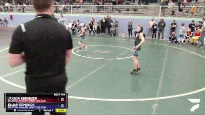 63 lbs Final - Jaxson Ebenezer, Soldotna Whalers Wrestling Club vs Elijah Edmunds, Soldotna Whalers Wrestling Club