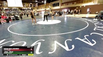 106 lbs Champ. Round 2 - Uriel Cruz, Paloma Valley vs Noah Balladarez, Palm Desert