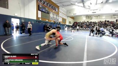 144 lbs Cons. Semi - Diego Eligio, Ayala vs Christian Kiriakos, Yucaipa