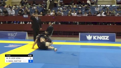 MARLOND R LOOR VERA vs CHRISTOPHER BASIL MATTHEWS 2024 Pan IBJJF Jiu-Jitsu No-Gi Championship