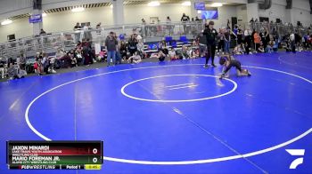 65 lbs Cons. Round 1 - Jaxon Minardi, Lake Travis Youth Association Wrestling Club vs Mario Foreman Jr., Alamo City Wrestling Club
