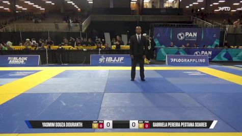 Gabriela Pereira Pestana Soares vs Yasmim Souza Douranth 2025 Pan Jiu Jitsu IBJJF Championship