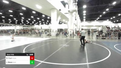 50 lbs Round Of 16 - Radley Furr, Pounders WC vs Isaiah Meza, Savage House WC