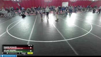 138 lbs 3rd Place Match - Mason Schulte, River Valley Youth Wrestling Club vs Dylan Solesky, Stateline Stingers Wrestling Club