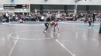 50 lbs Rr Rnd 7 - Benjamin Latimer, CT Whale Humpback - K3 vs Easton Layton, Upper Township - K3