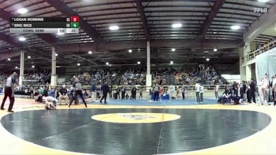 113 lbs Cons. Semi - Logan Robbins, Spanish Springs vs Eric Bice, SLAM! NEVADA
