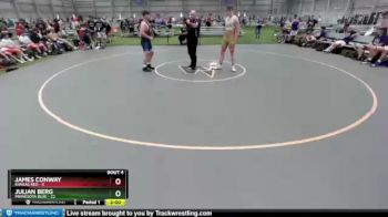 220 lbs Quarterfinals (8 Team) - James Conway, Kansas Red vs Julian Berg, Minnesota Blue