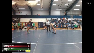 174 lbs Finals (2 Team) - Ronald Black, Liberty vs Jackson Gray, Ithaca