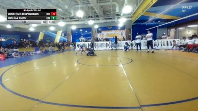 144 lbs Round 1 (8 Team) - Joshua Jines, Lemon Bay WC vs Jonathon McPherson, Ocoee WC