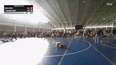 44 lbs Quarterfinal - Ledger Reid, Idaho vs Kase King, Box Elder Stingers