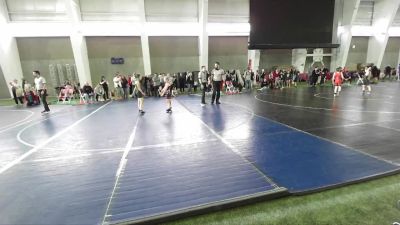 83 lbs Cons. Semi - Jerzee Huckaby, Warrior Wrestling Club vs Amelia Dangerfield, Shootbox Rigby