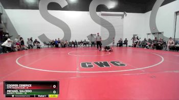 65 lbs Placement Matches (8 Team) - Kayleigh Vest, Death Squad Wrest vs Wyatt Yeager, Patriots Wrestling Club