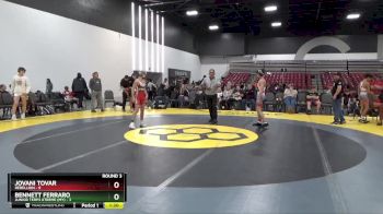 105 lbs Round 3 (8 Team) - Jovani Tovar, Rebellion vs Bennett Ferraro, Junior Terps Xtreme (MY)