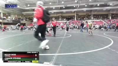 115 lbs Cons. Round 3 - McCoy Boss, Fredonia vs Connor Stevens, Derby