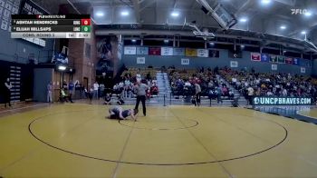 141 lbs Cons. Round 3 - Ashtan Hendricks, King vs Elijah Millsaps, Lincoln Memorial