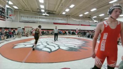 150 lbs Round 1 (4 Team) - Zach Unruh, Rocky Mountain vs Adam Butler, Newcastle