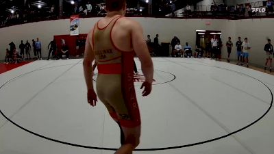86 kg Cons. Round 5 - Alton Mullinax, Spar vs Nick Fea, Tar Heel Wrestling Club