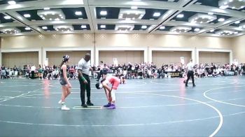 94 lbs 5th Place - Austen Virginia Otuhiva, Palo Alto HS vs Julia Acquafredda, Aniciente TC