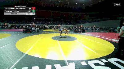 4A/3A/2A/1A Girls 155 Semifinal - Ksenia Zepeda, Gervais/St Paul Girls vs Kaylianna Mazzucchi, North Bend Girls