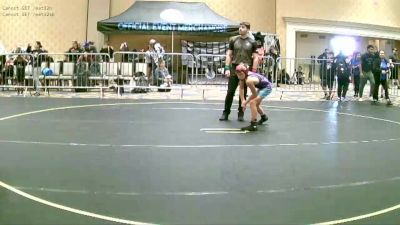 95 lbs Round Of 32 - Colton Baka, Untouchables vs Nick Jimenez, Threshold WC