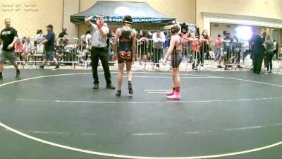 95 lbs Consi Of 16 #2 - Ledger Relph, Devils Wrestling vs Jaymien Vergara, Riverside Rascals