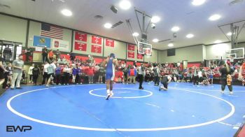 215 lbs Consi Of 8 #1 - Carsyn Kimrey, Tulsa Union vs Joe Davis, John Marshall