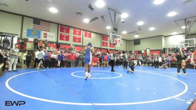 215 lbs Consi Of 8 #1 - Carsyn Kimrey, Tulsa Union vs Joe Davis, John Marshall