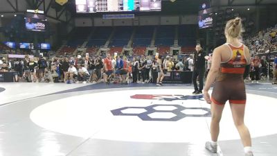 130 lbs Champ. Rd Of 32 - Kailin Sebert, Texas vs Alexis Nicholas, Maryland