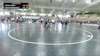 105 lbs Semifinal - Destin Morris, Higher Calling Wrestling vs Weston Kirkpatrick, Minion Training Center