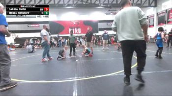 45 lbs Round 1 - Mason Pressley, LWC: Raiders vs Carson Smith, Beaufort Bull Sharks WC