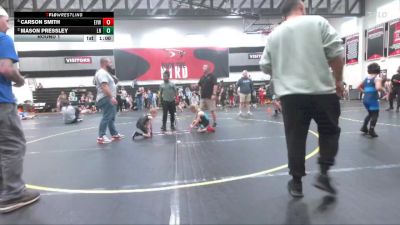 45 lbs Round 1 - Mason Pressley, LWC: Raiders vs Carson Smith, Beaufort Bull Sharks WC