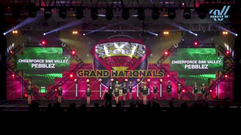 CheerForce Simi Valley - Pebblez [2023 L1 Mini - Small Day 2] 2023 Spirit Sports Palm Springs Grand Nationals