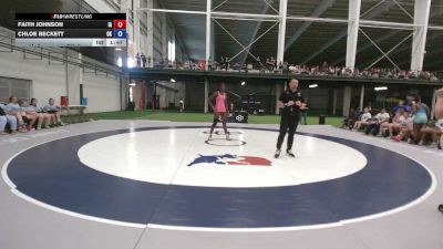 145 lbs Faith Johnson, Iowa vs Chloe Beckett, Oklahoma