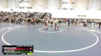 Champ. Round 1 - Samuel Gugino, Wolfpack Wrestling vs Tristan Hoyt, Franklinville Wrestling Club