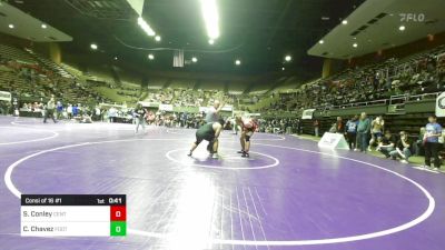 217 lbs Consi Of 16 #1 - Stryker Conley, Centennial vs Cesar Chavez, Foothill