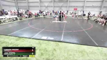 152 lbs Semis & 3rd Wb (16 Team) - Cannon Vincent, Arkansas vs Jake Stoffel, Wisconsin Blue