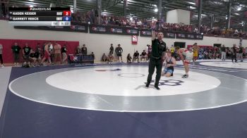 70 kg Champ. Rd Of 16 - Kaden Keiser, Boone RTC vs Garrett Reece, DMV RTC