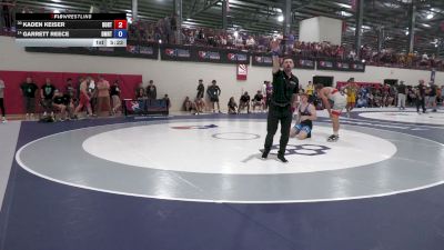 70 kg Champ. Rd Of 16 - Kaden Keiser, Boone RTC vs Garrett Reece, DMV RTC
