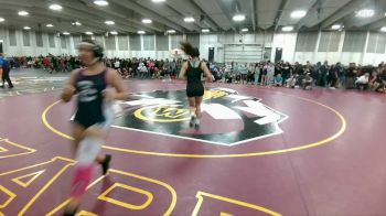 135 lbs Champ. Round 2 - Leilani McGinness, Sand Creek vs Heaven Guevara, Cleveland